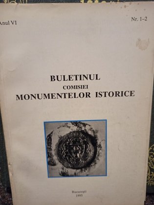 Buletinul comisiei Monumentelor istorice, anul VI, nr. 1