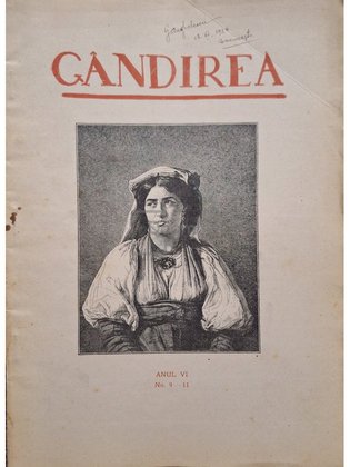 Revista Gandirea, anul VI, nr. 9-11
