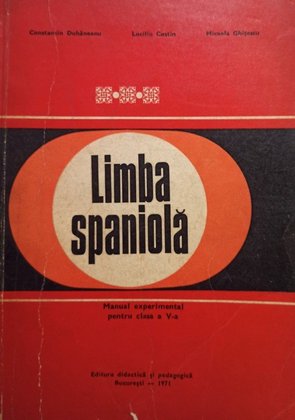 Limba spaniola - Manual experimental pentru clasa a Va
