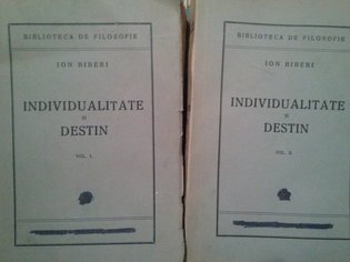 Individualitate si destin 2 volume