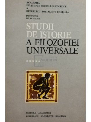 Studii de istorie a filozofiei universale, vol. 5