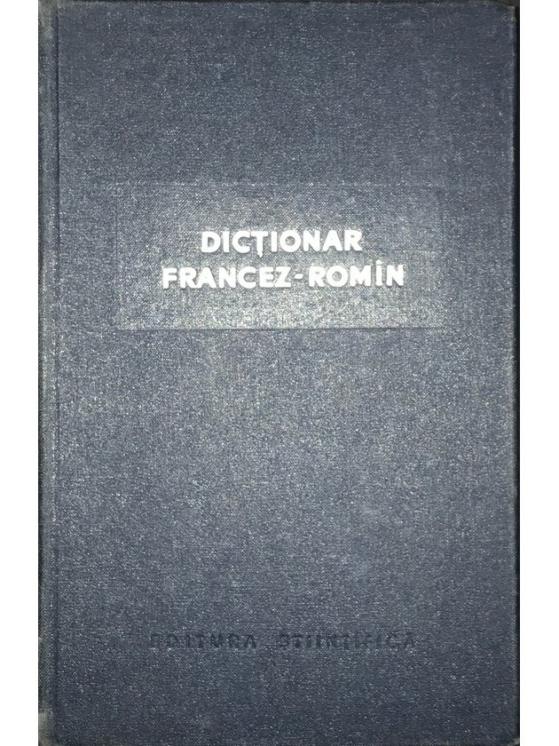 Dicționar francez-roman