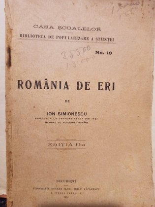 Romania de eri, editia a IIa