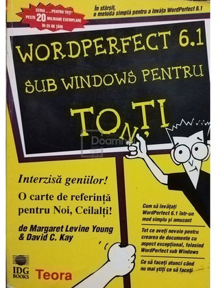 Wordperfect 6.1 sub windows pentru tonti