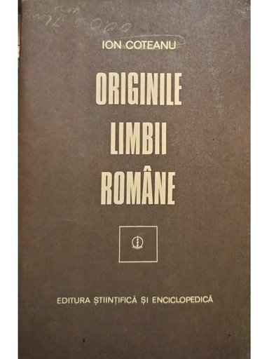 Originile limbii romane