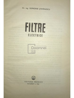 Filtre electrice