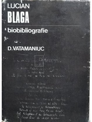 Lucian Blaga - Biobibliografie