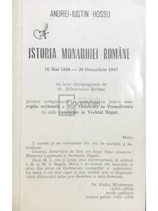 Istoria monarhiei române 1866-1947