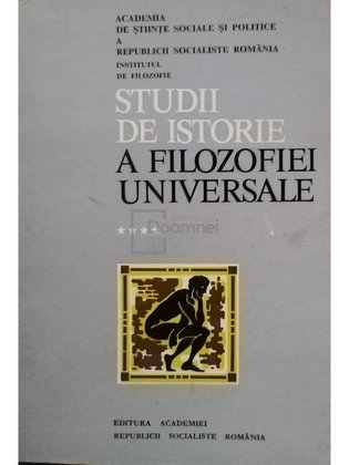 Studii de istorie a filozofiei universale, vol. 4