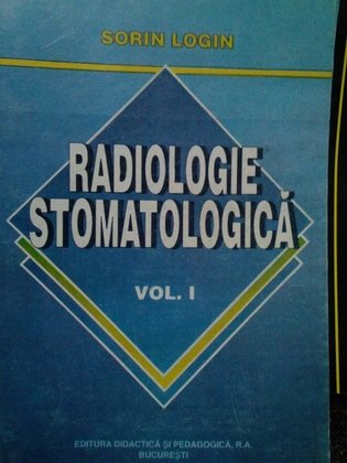 Radiologie stomatologica, vol. I