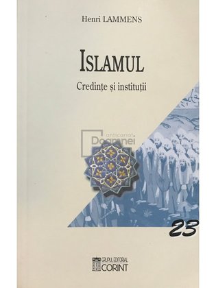 Islamul. Credințe și instituții (dedicație)