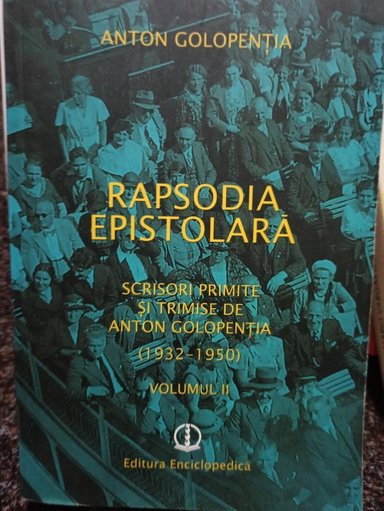 Rapsodia epistolara, vol. II