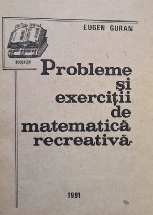 Probleme si exercitii de matematica recreativa
