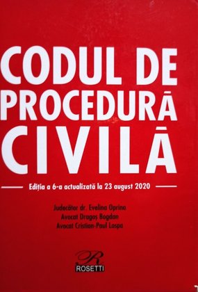 Codul de procedura civila, editia a 6-a