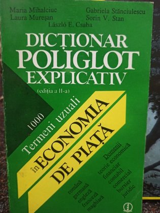 Dictionar poliglot explicativ - Termeni uzuali in economia de piata