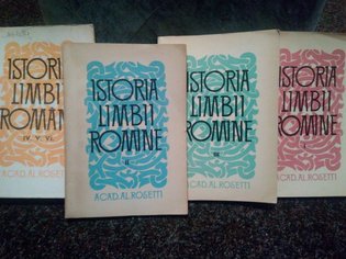 Istoria limbii romane, 4 volume