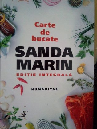 Carte de bucate Sanda Marin editie integrala