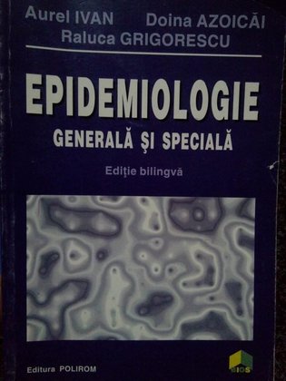 Epidemologie generala si speciala