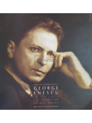 Festivalul internațional George Enescu, ediția a XVI-a (7-24 septembrie 2003)