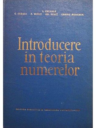 Introducere in teoria numerelor