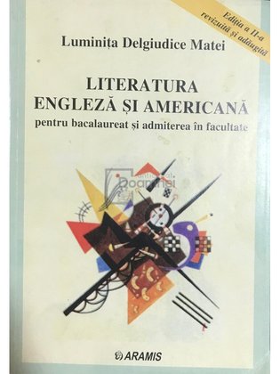 Literatura engleză și americană pentru bacalaureat și admiterea în facultate