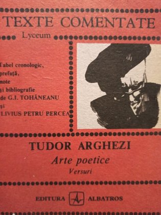 Tudor Arghezi - Arte poetice