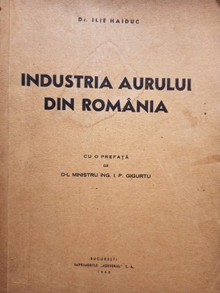 Industria aurului din Romania