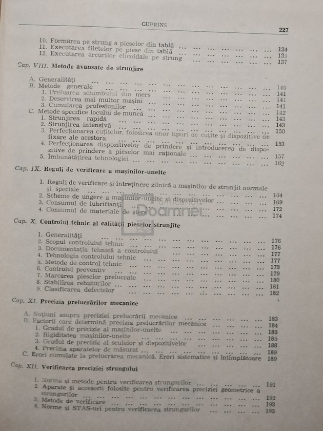 Strunjirea metalelor - Manual pentru scoli profesionale anul III, editia a V-a