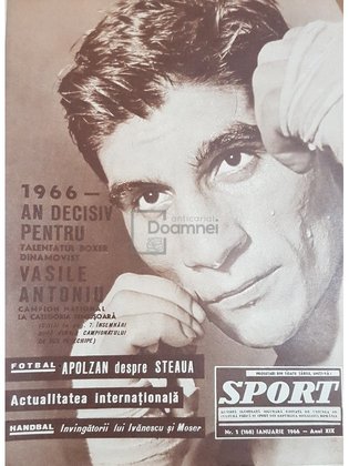 Revista Sport, anul 1966, 24 numere