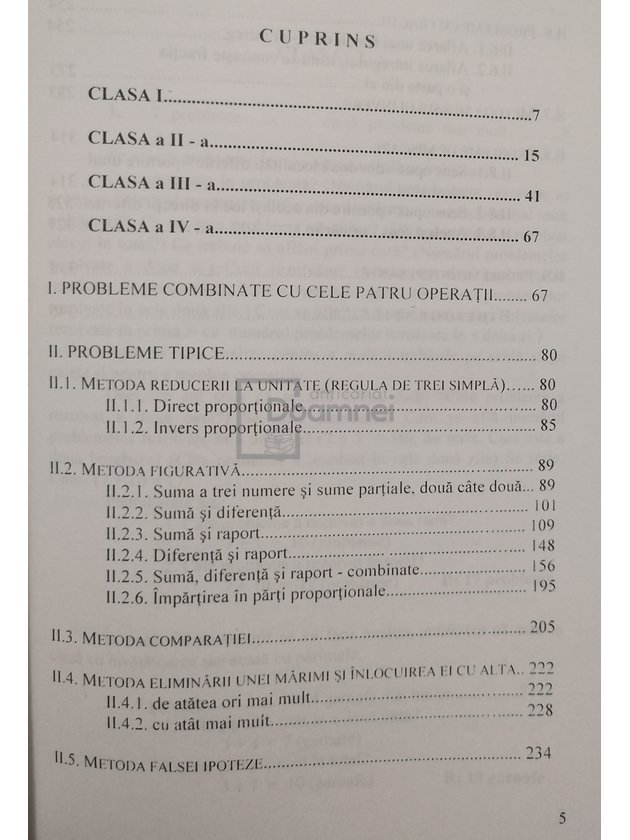 777 de probleme de aritmetica pentru clasele IIV, 2 vol. - Enunturi, rezolvari