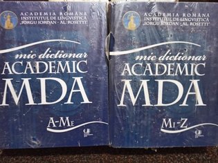 Mic dictionar academic MDA, 2 vol.