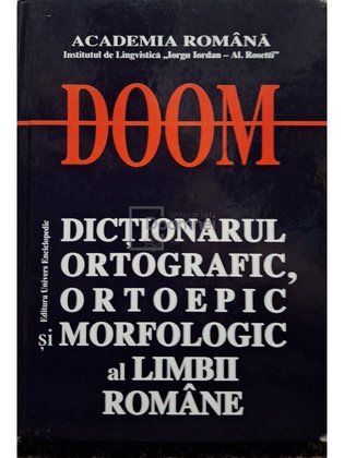 Dictionarul ortografic, ortoepic si morfologic al limbii romane, editia a II-a