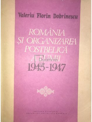 România și organizarea postbelică a lumii
