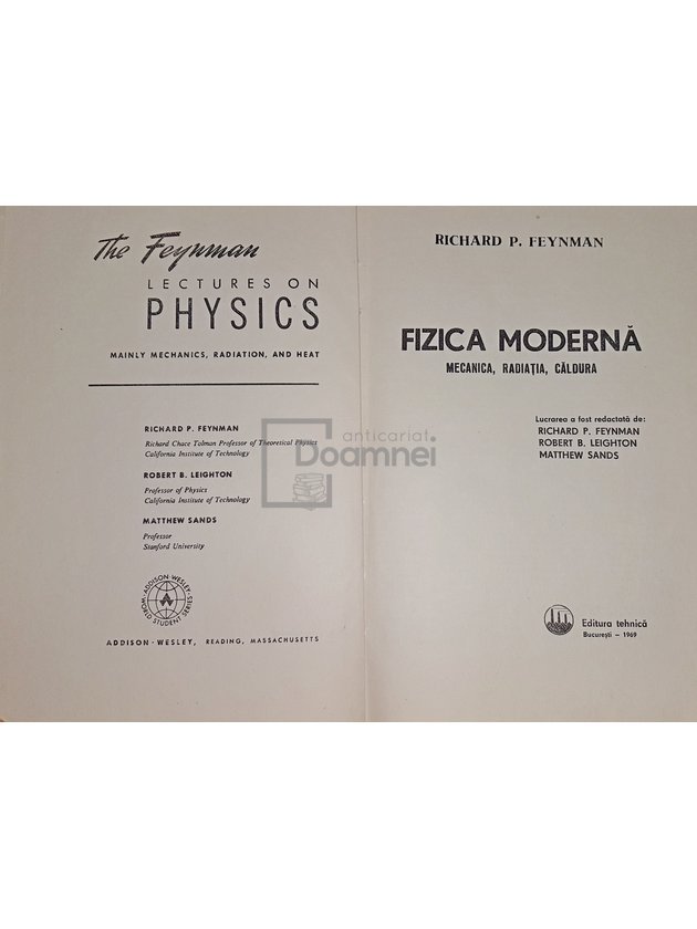 Fizica moderna, 3 vol.