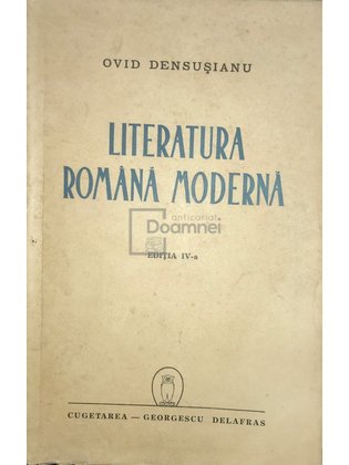 Literatura română modernă