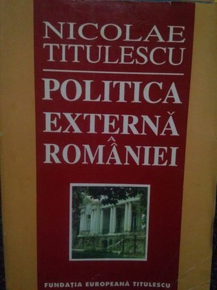 Politica externa a romaniei
