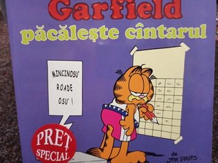 Garfield pacaleste cantarul