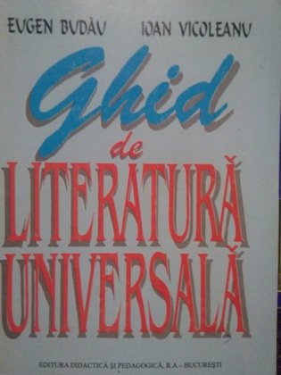 Ghid de literatura universala