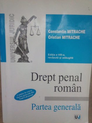 Drept penal roman, ed. a VIIIa