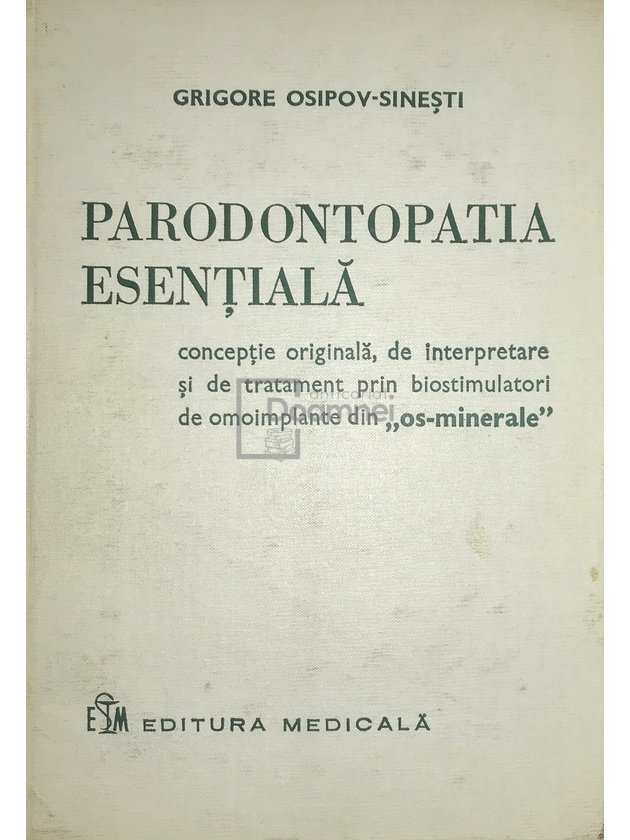 Parodontopatia esențială
