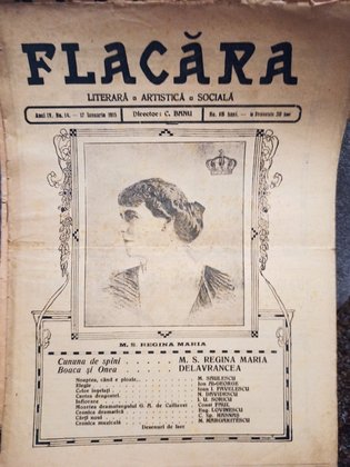 Revista Flacara, anul IV, nr. 14, 17 Ianuarie 1915