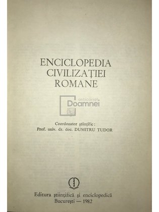 Enciclopedia civilizației române