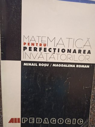 Matematica pentru perfectionarea invatatorilor