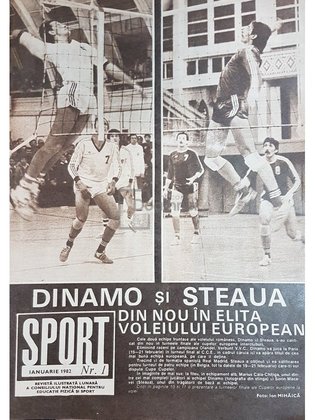 Revista Sport, anul 1982, 12 numere