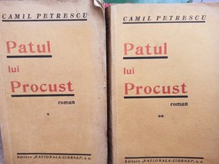 Patul lui Procust, 2 volume, editia I (semnata autor)