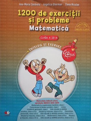 1200 de exercitii si probleme - Matematica clasa a IIIa