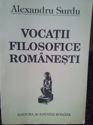 Vocatii filosofice romanesti