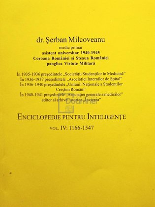 Enciclopedie pentru inteligente, vol. IV: 1166 - 1547