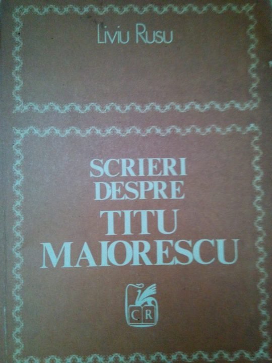 Scrieri despre Titu Maiorescu