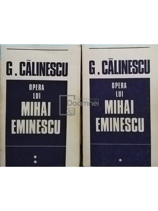 Opera lui Mihai Eminescu, 2 vol.